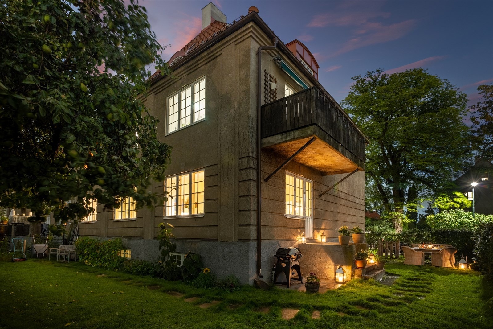Kveldsstemning. Galleribilde