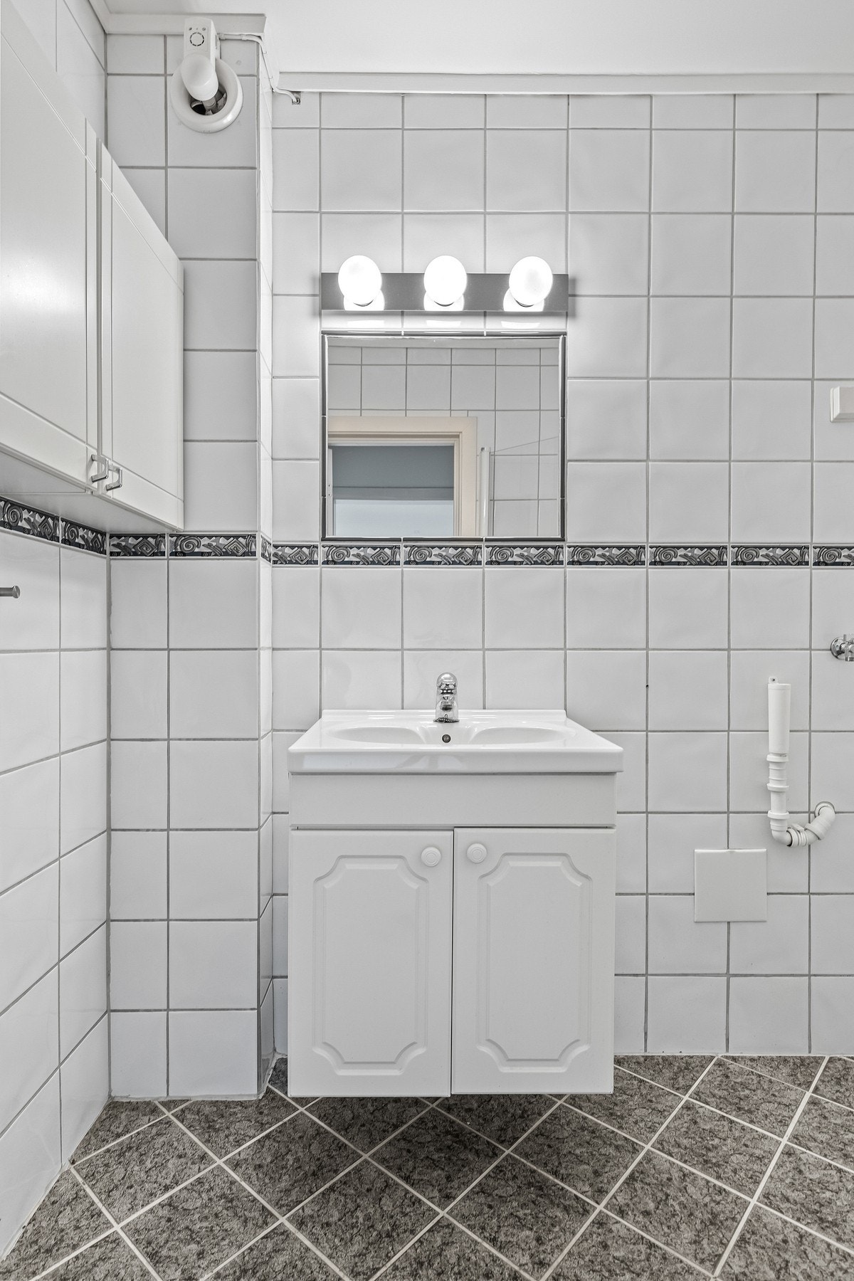 Her er det også opplegg for vaskemaskin. Galleribilde