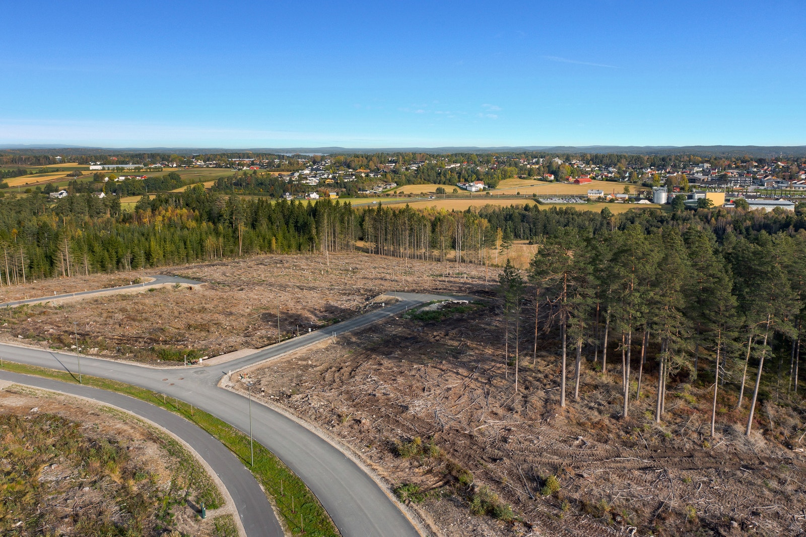 Dronefoto Galleribilde