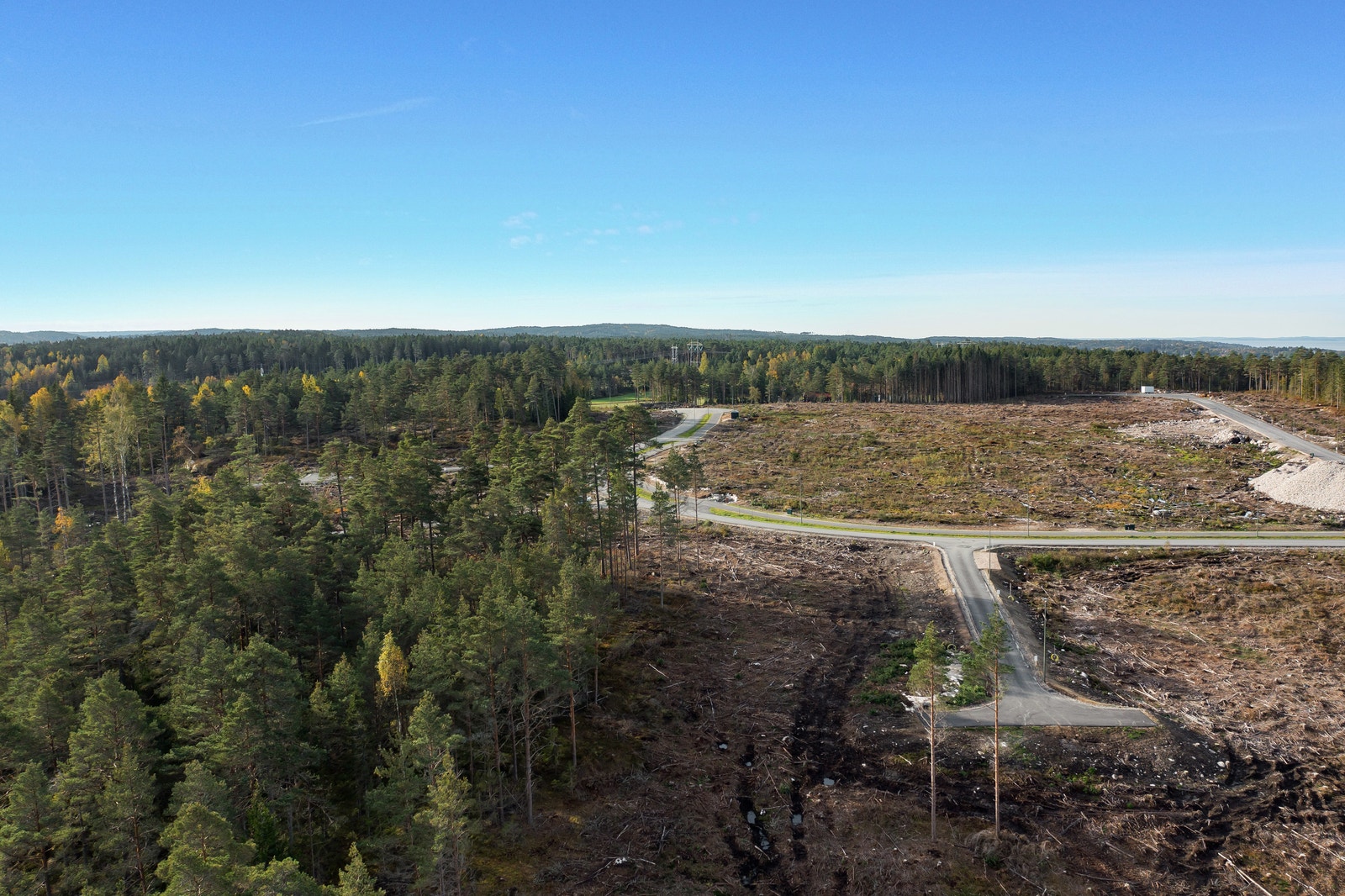 Dronefoto Galleribilde