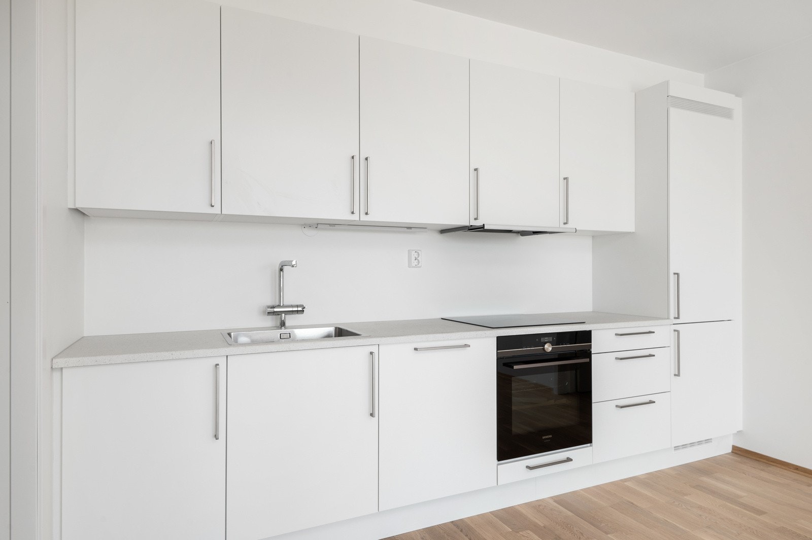 Kjøkken fra Sigdal med integrerte hvitevarer Galleribilde