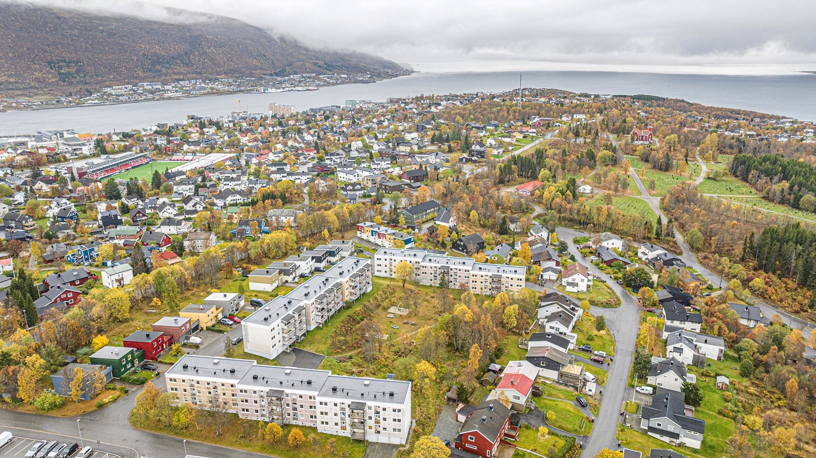 Kort vei til både marka og sentrum Galleribilde