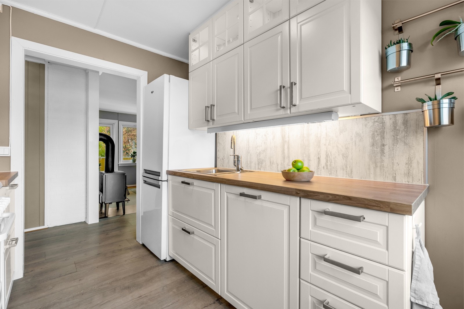 Alle hvitevarer medfølger. Galleribilde