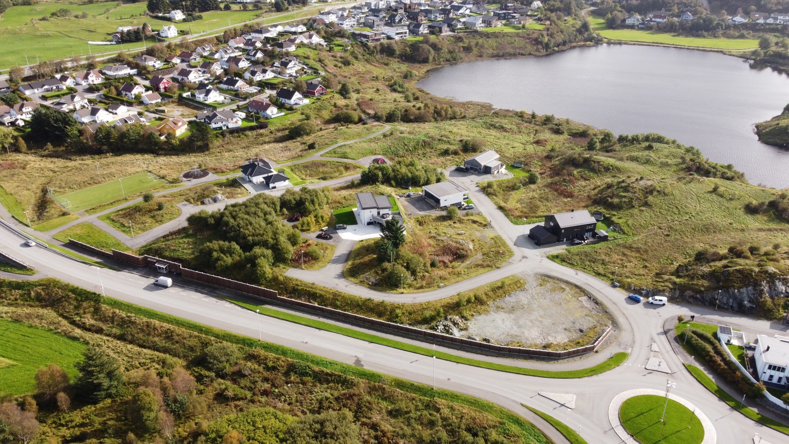 Diverse områdebilder/flyfoto Galleribilde