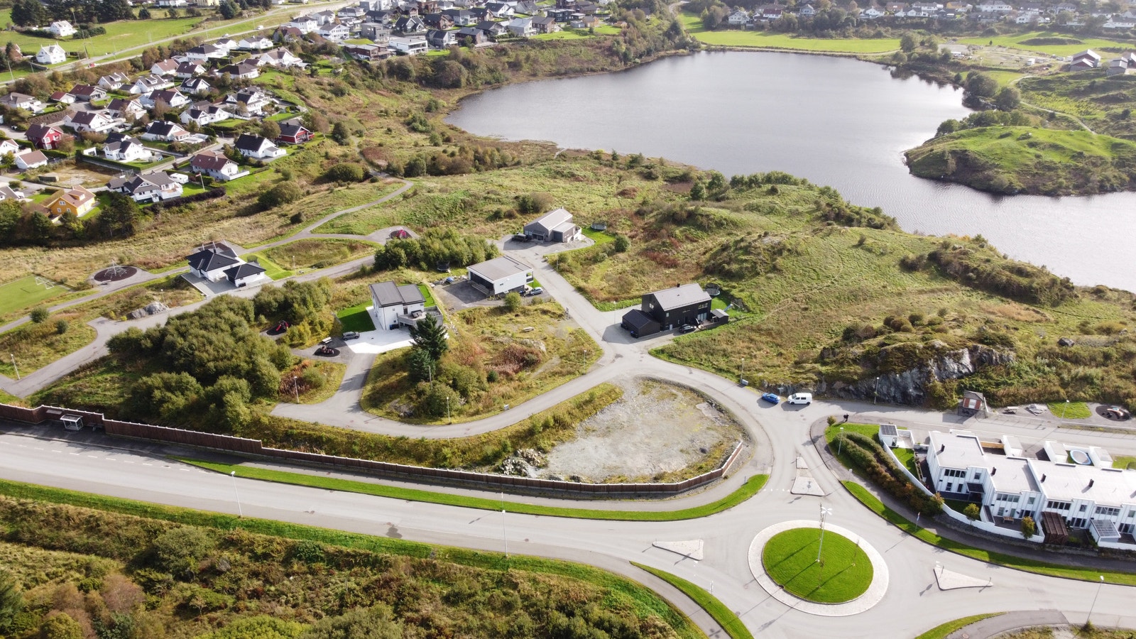 Diverse områdebilder/flyfoto Galleribilde