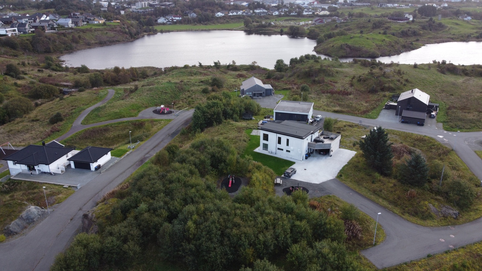 Diverse områdebilder/flyfoto Galleribilde