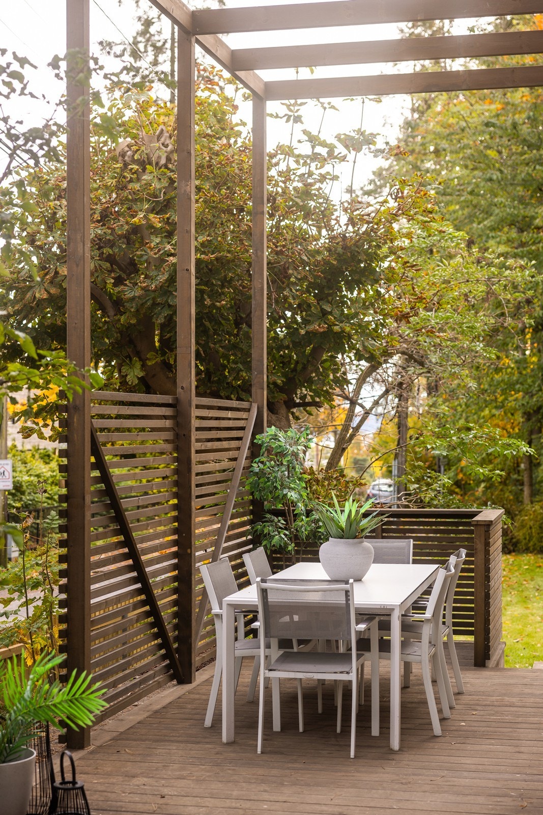 Terrasse med Pergola Galleribilde