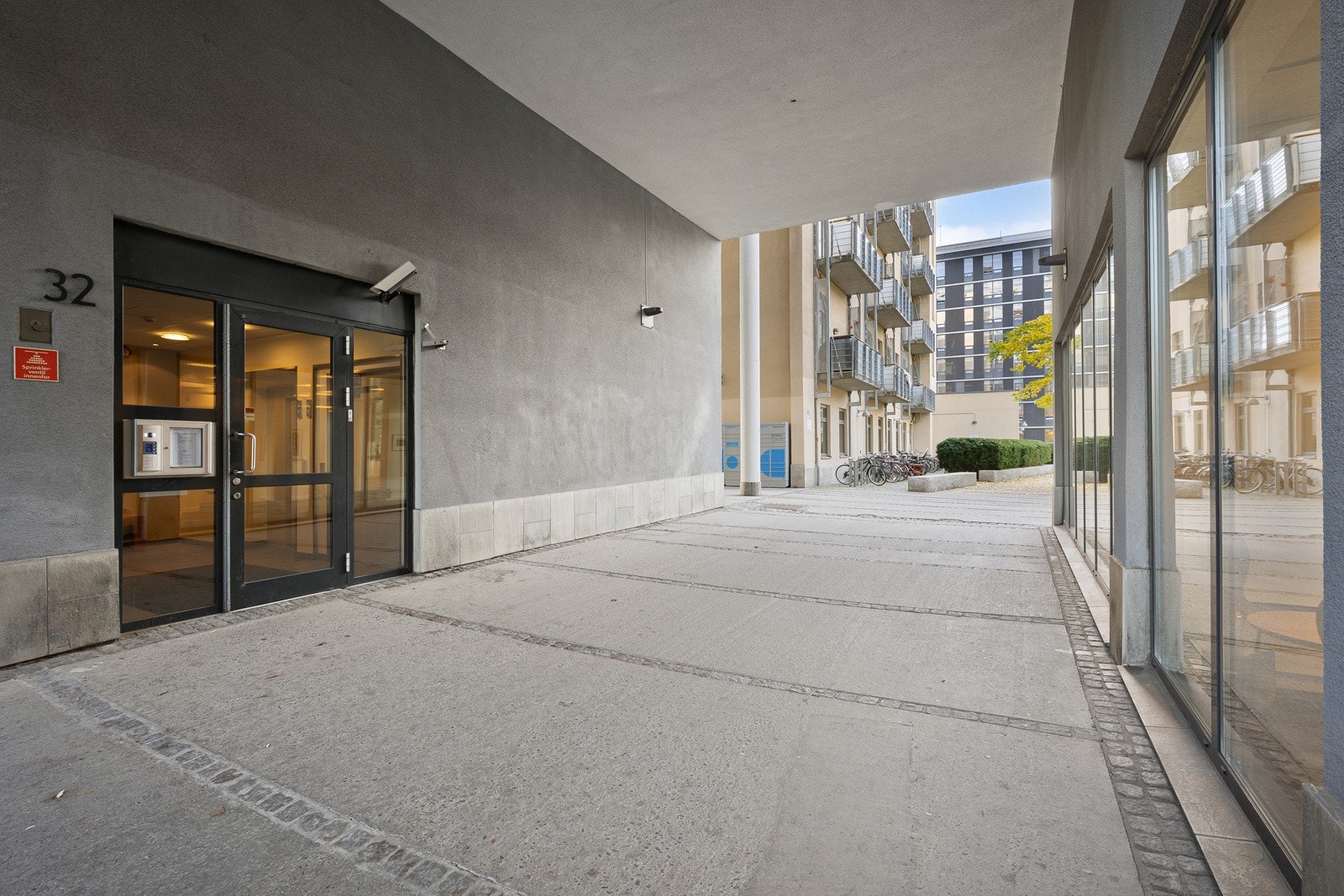 Representativt inngangsparti. Galleribilde