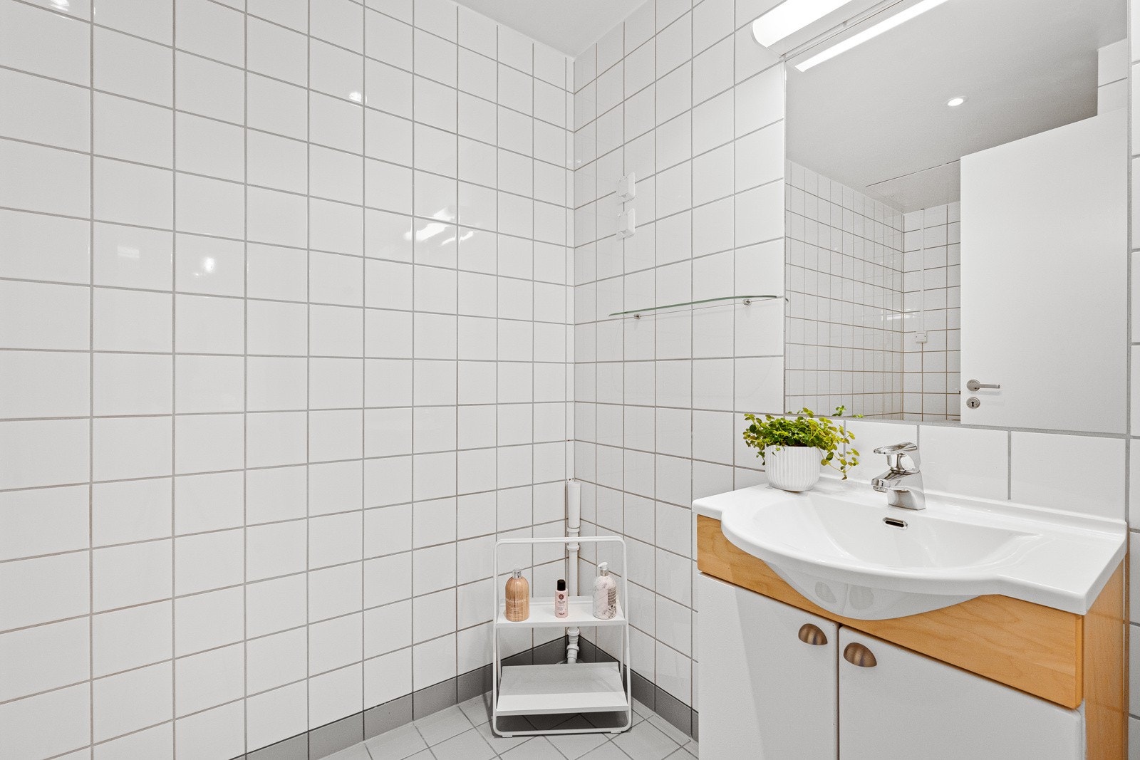 Tidløst og romslig baderom fra 2002. Galleribilde