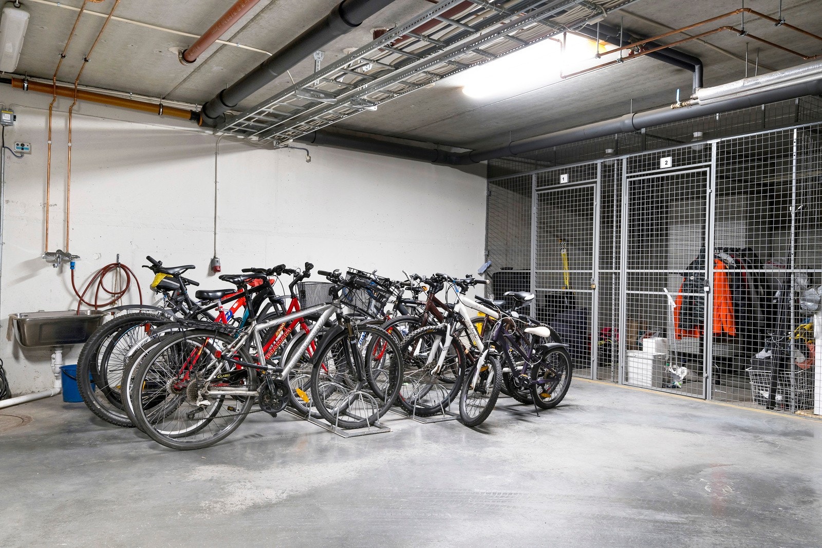 Sykkelparkering Galleribilde