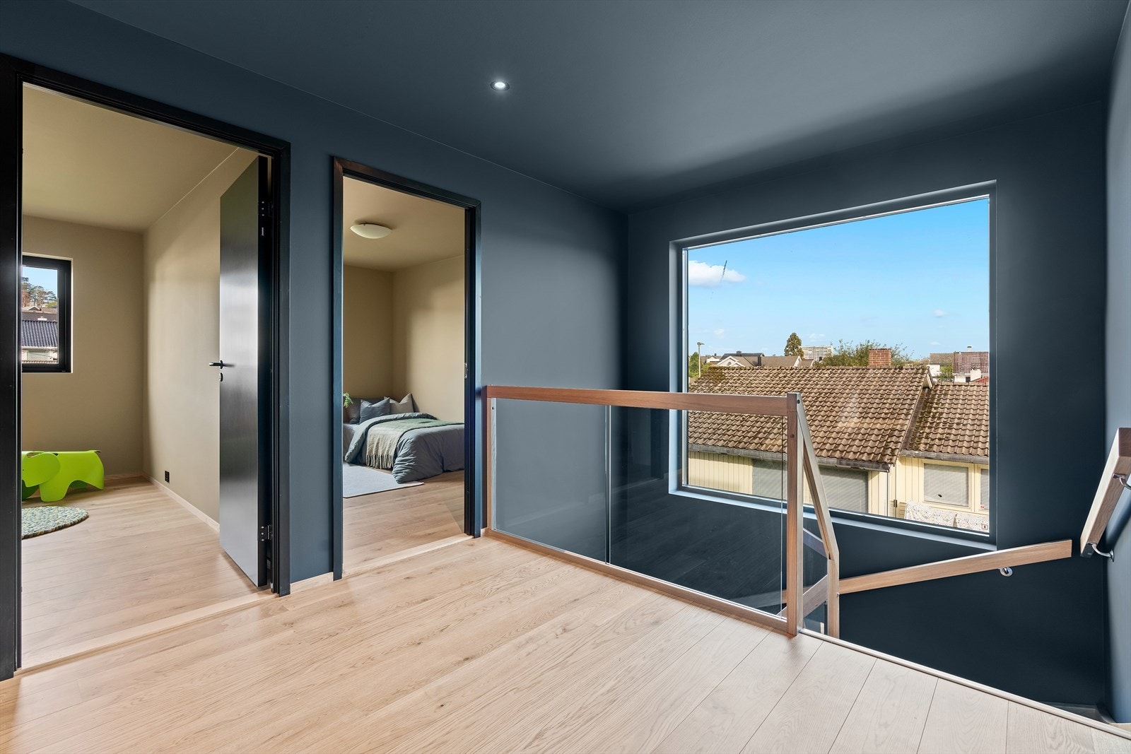 I boligens 2 etasje har man hele 5 soverom. Galleribilde