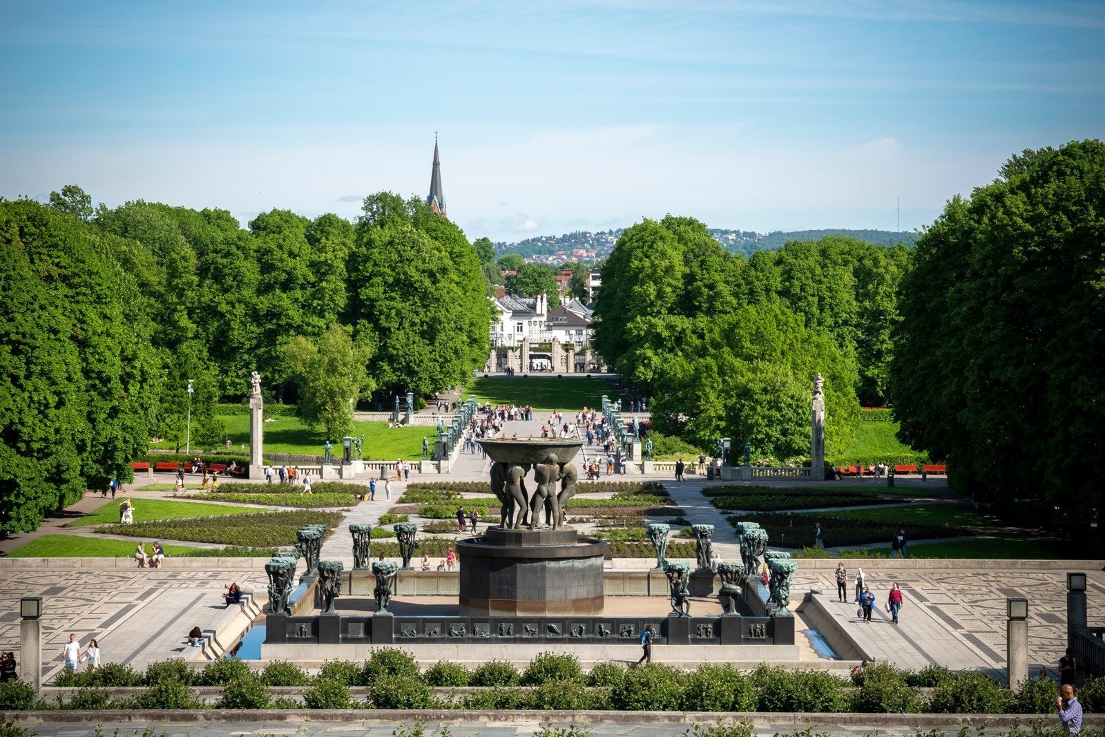 Det er flere tur- og rekreasjonsmuligheter i nærområdet med blant annet Frognerparken/Vigelandsparken. Galleribilde