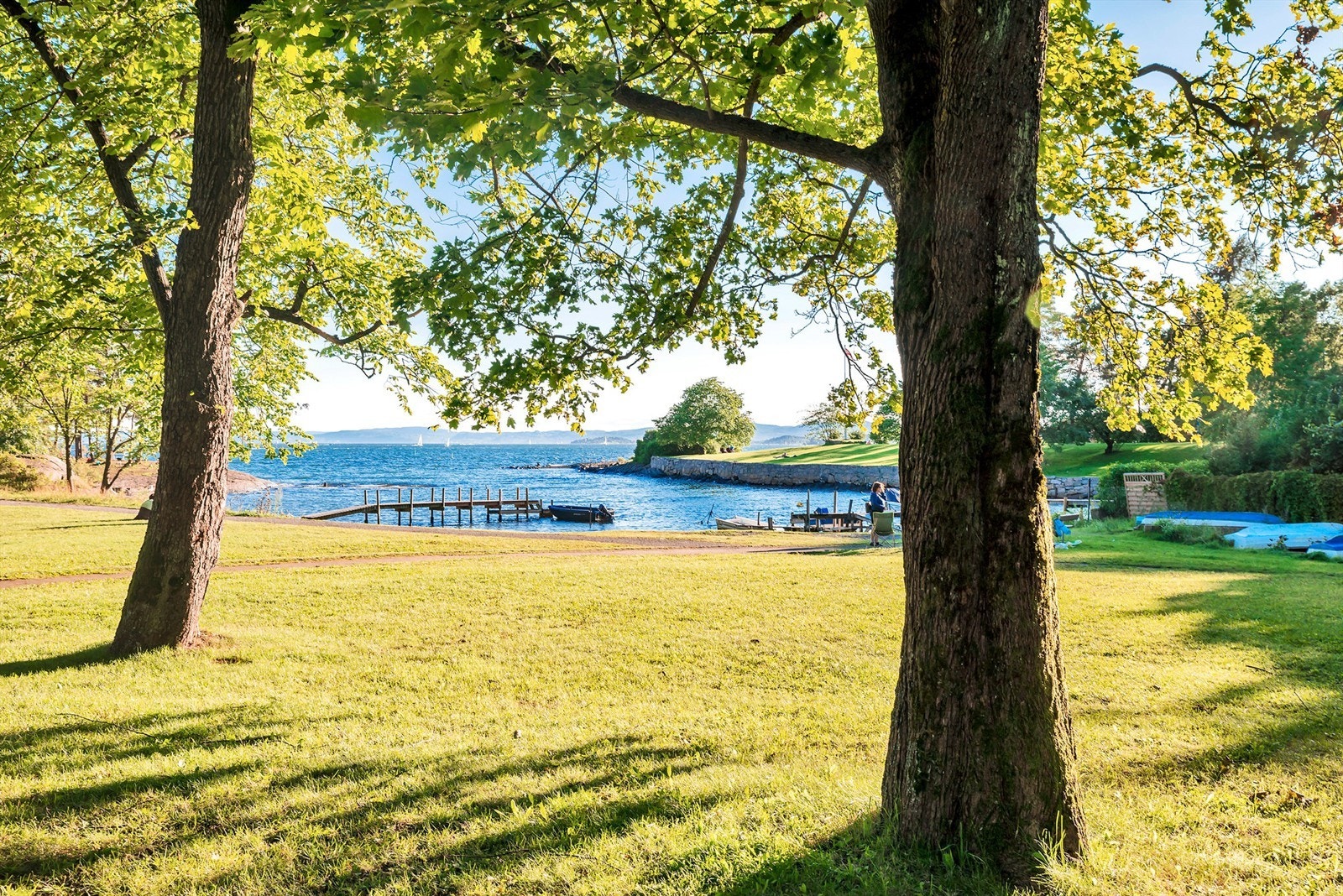 Sommer på Bygdøy. Galleribilde