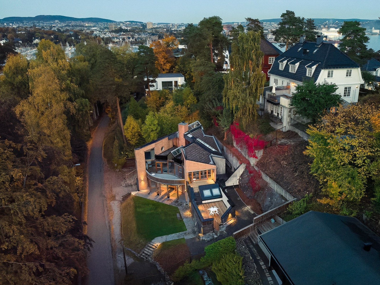 Her får du følelsen av å bo på landet "midt i byen". Galleribilde