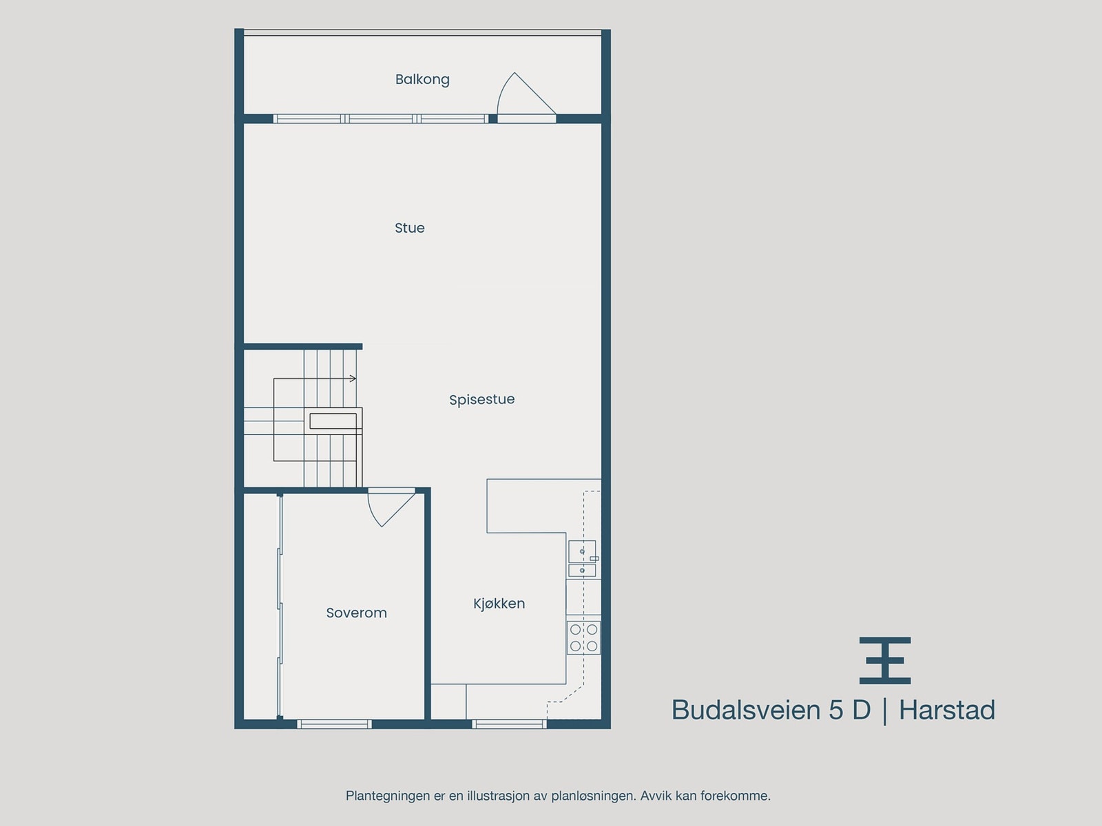 Plantegning hovedetasje Galleribilde