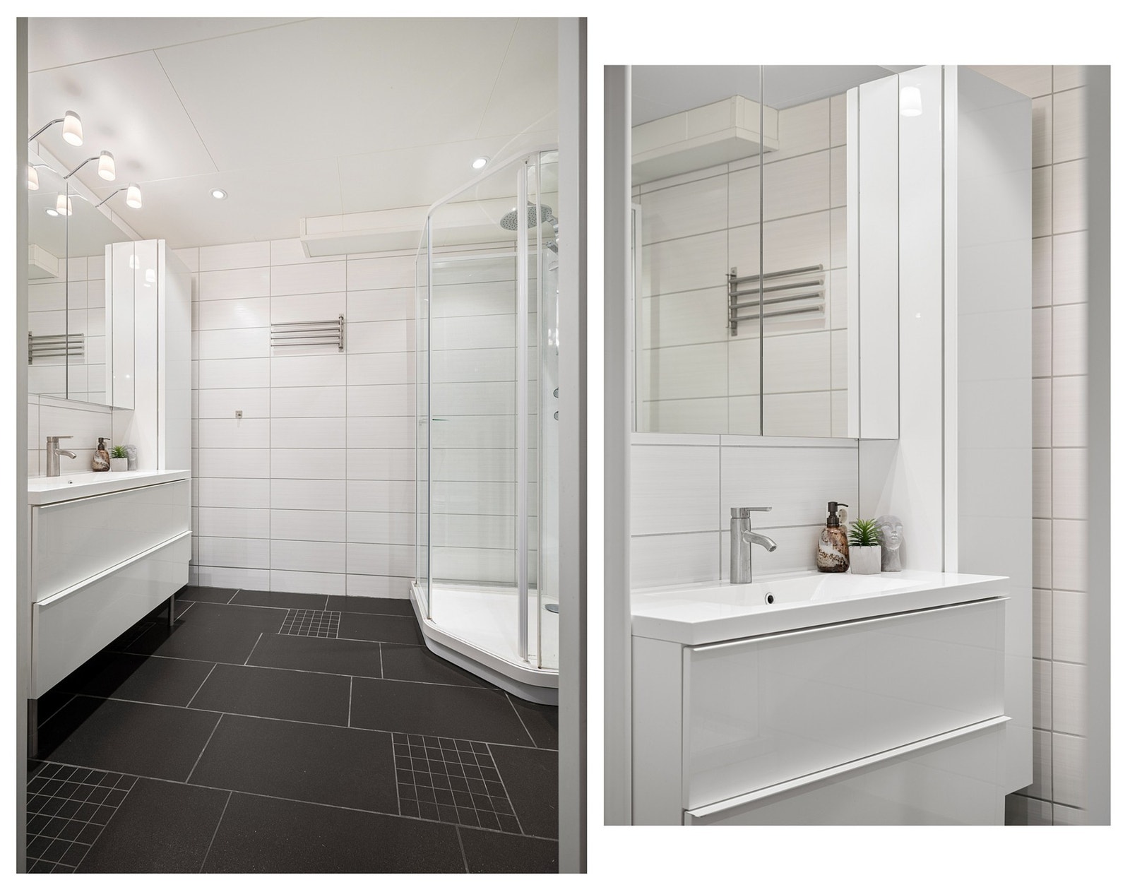Badet er renovert i 2014 og meget pent Galleribilde