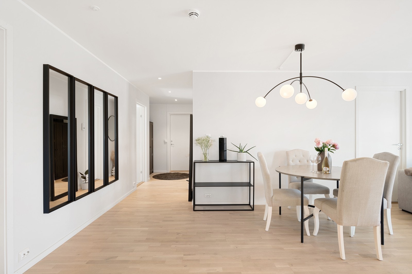 Perfekt plass til spisebord. Galleribilde