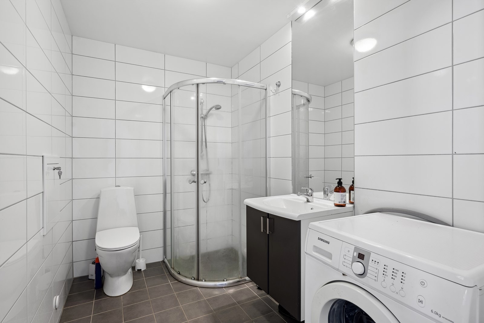 Fliselagt bad/wc Galleribilde