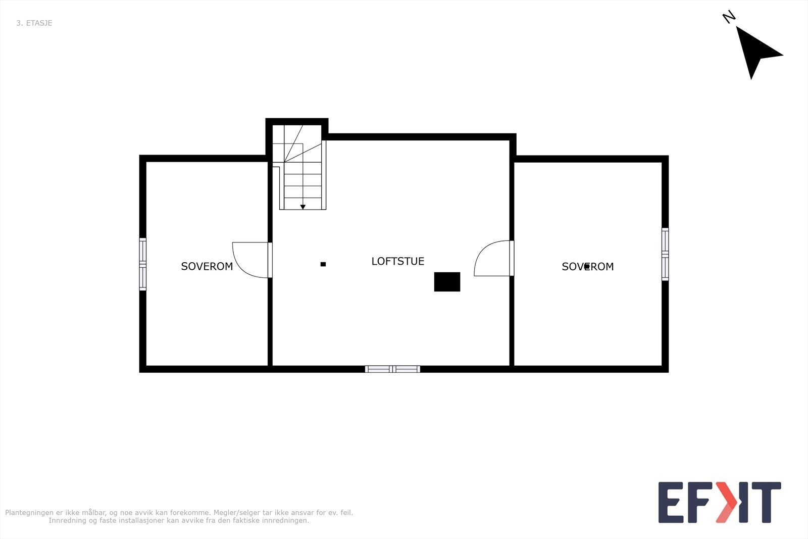 Plantegning 2. etasje. Galleribilde