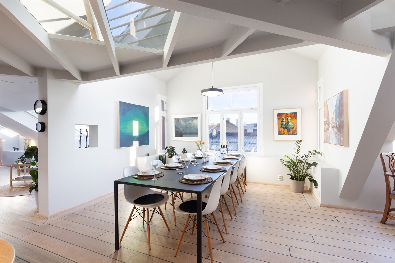 Vinduer sørger for godt med dagslys Galleribilde