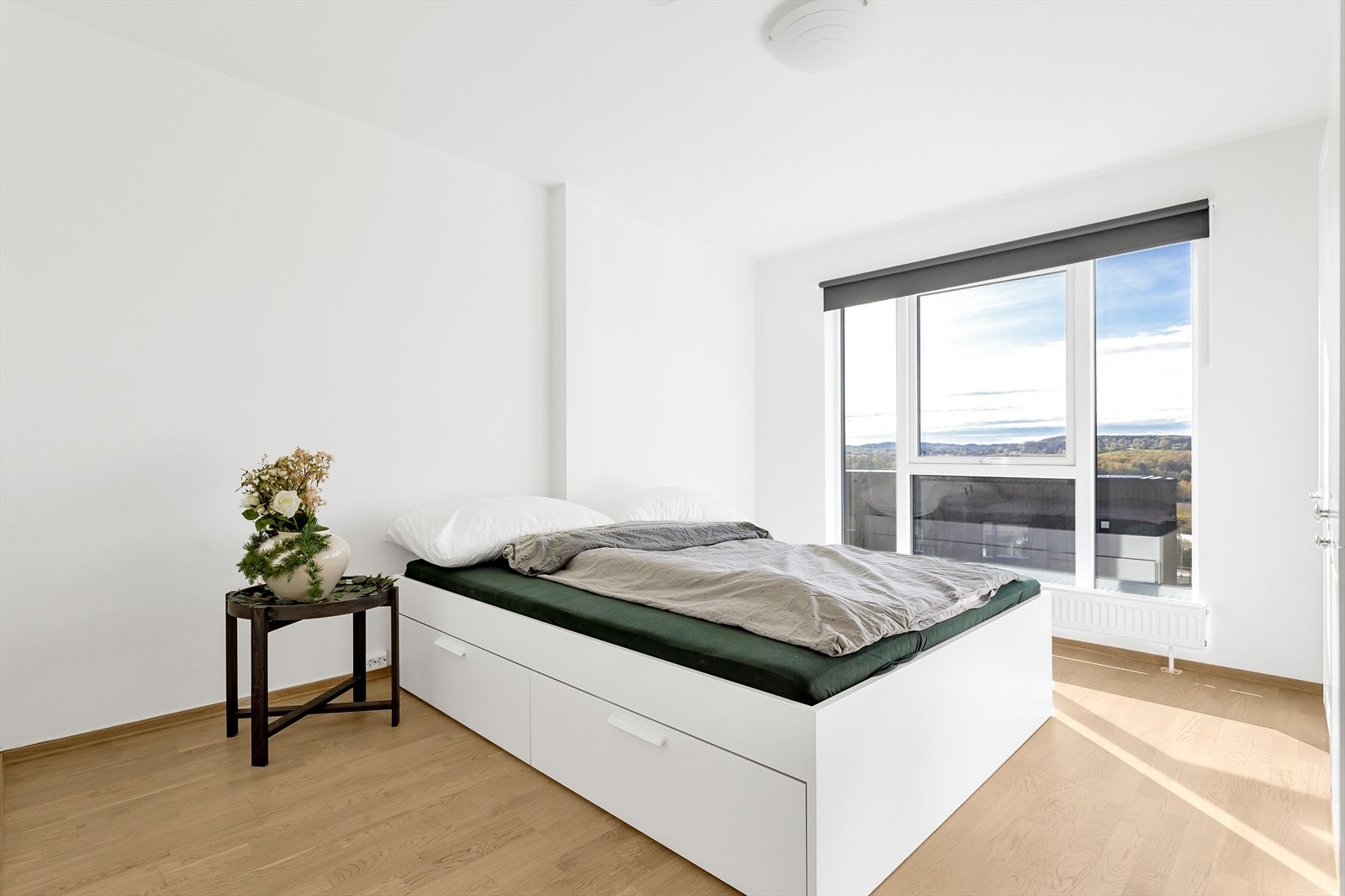 Stor vindusflate med flott utsikt. Galleribilde