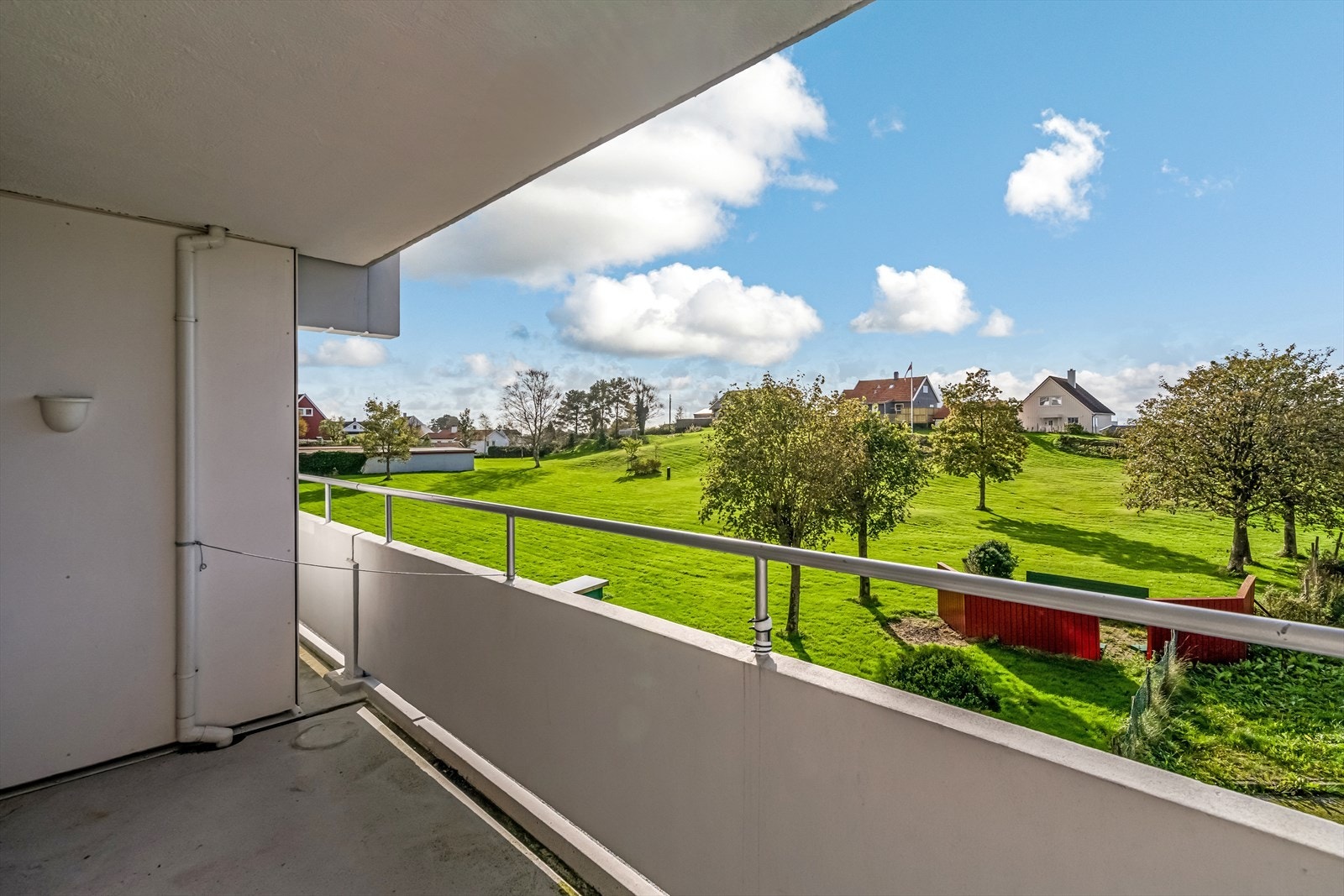 Fin utsikt til felles grøntområder - Vestvendt Galleribilde