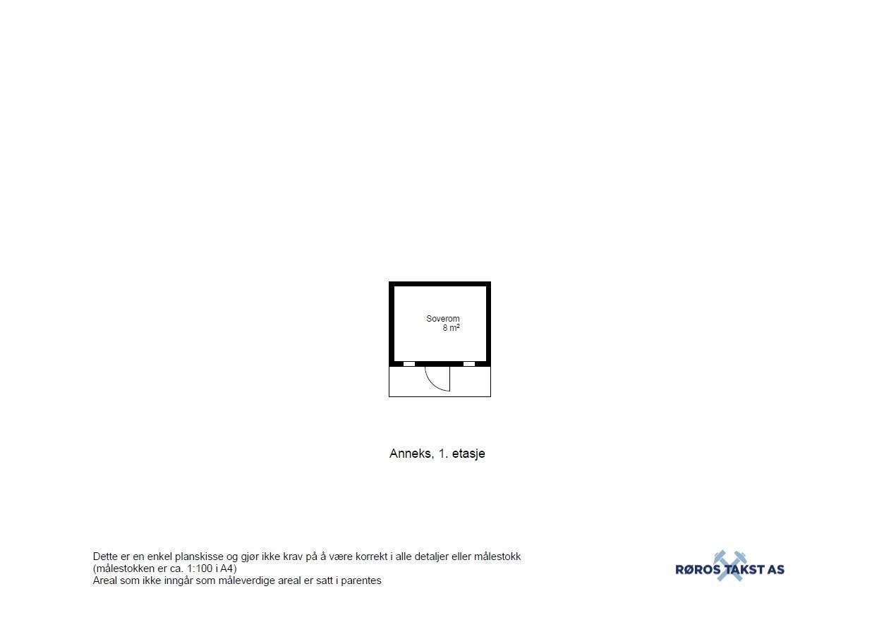 Planskisse anneks. Galleribilde