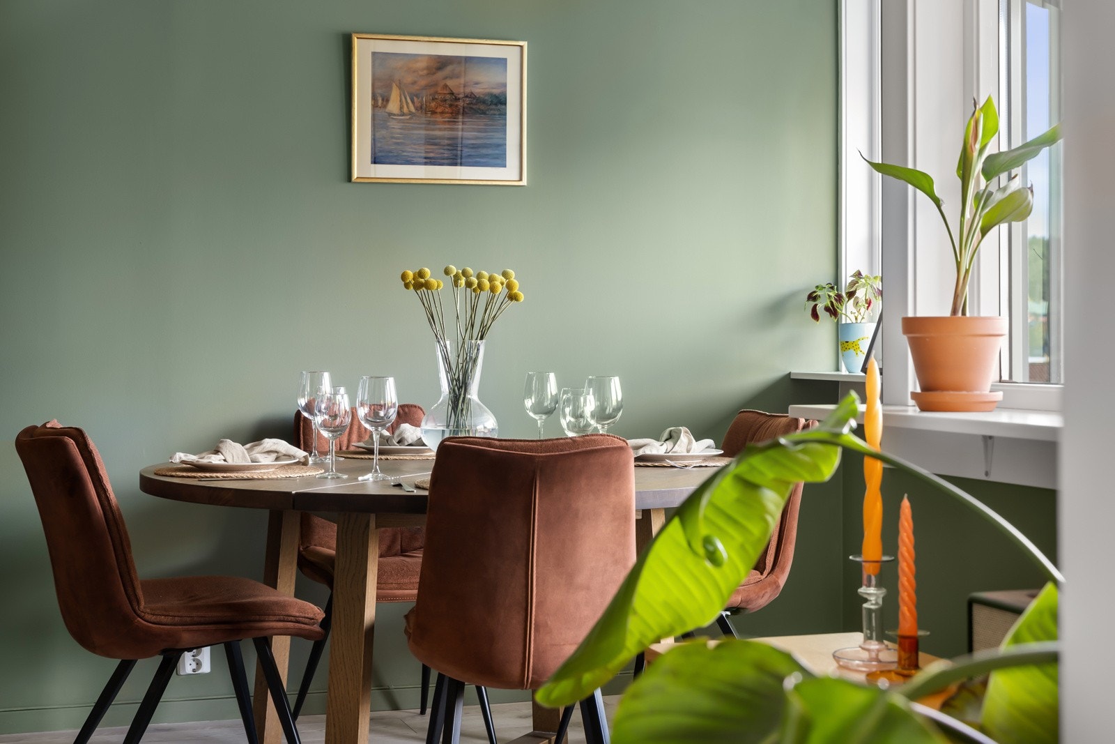 Detalj av spiseplassen Galleribilde