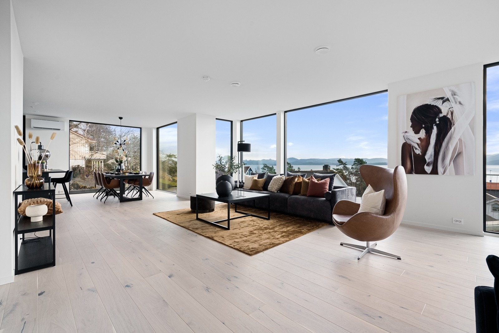 Gode møbleringsmuligeter i ulike soner. Galleribilde