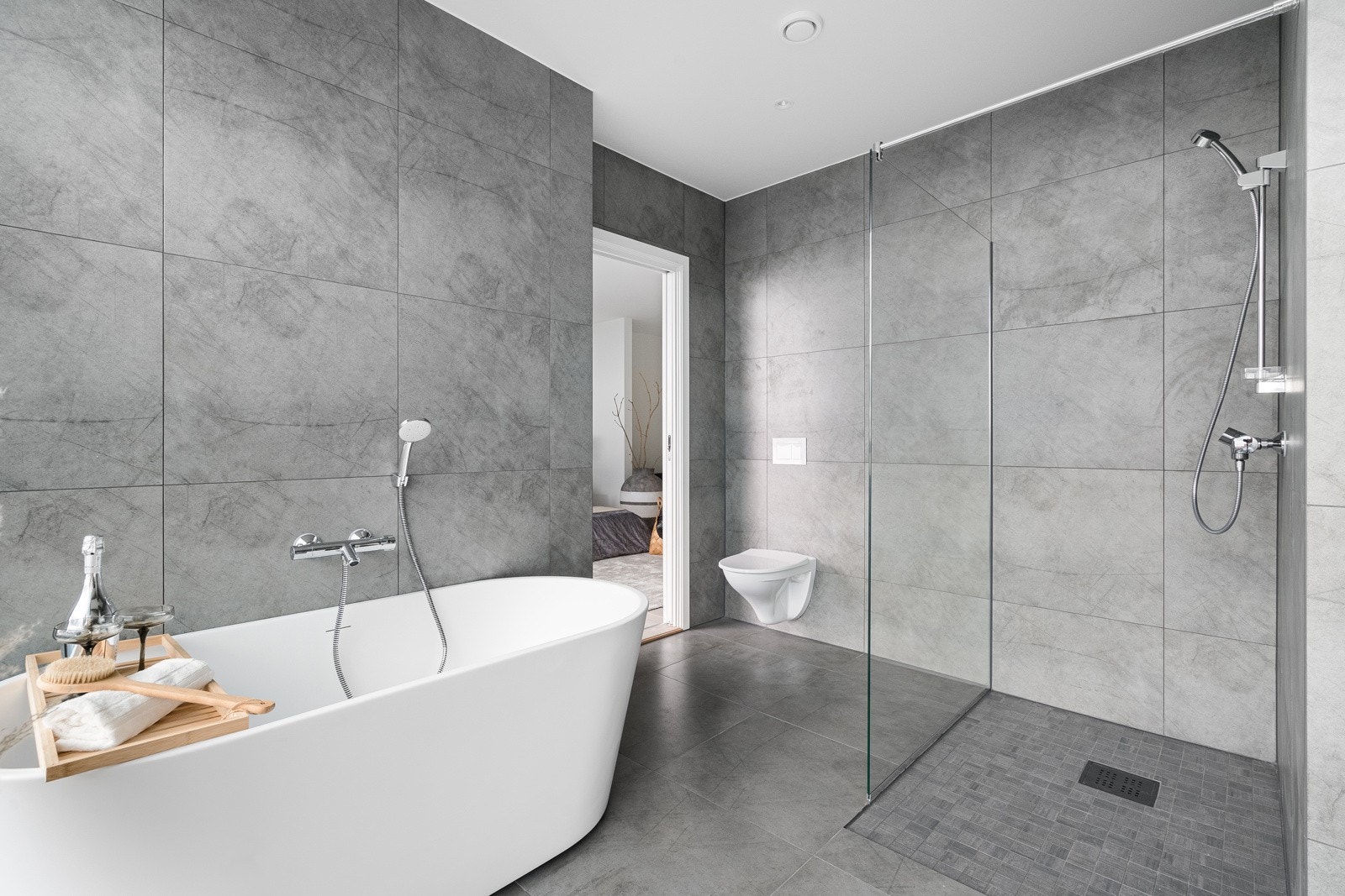 Bad tilhørende hovedsoverommet. Galleribilde