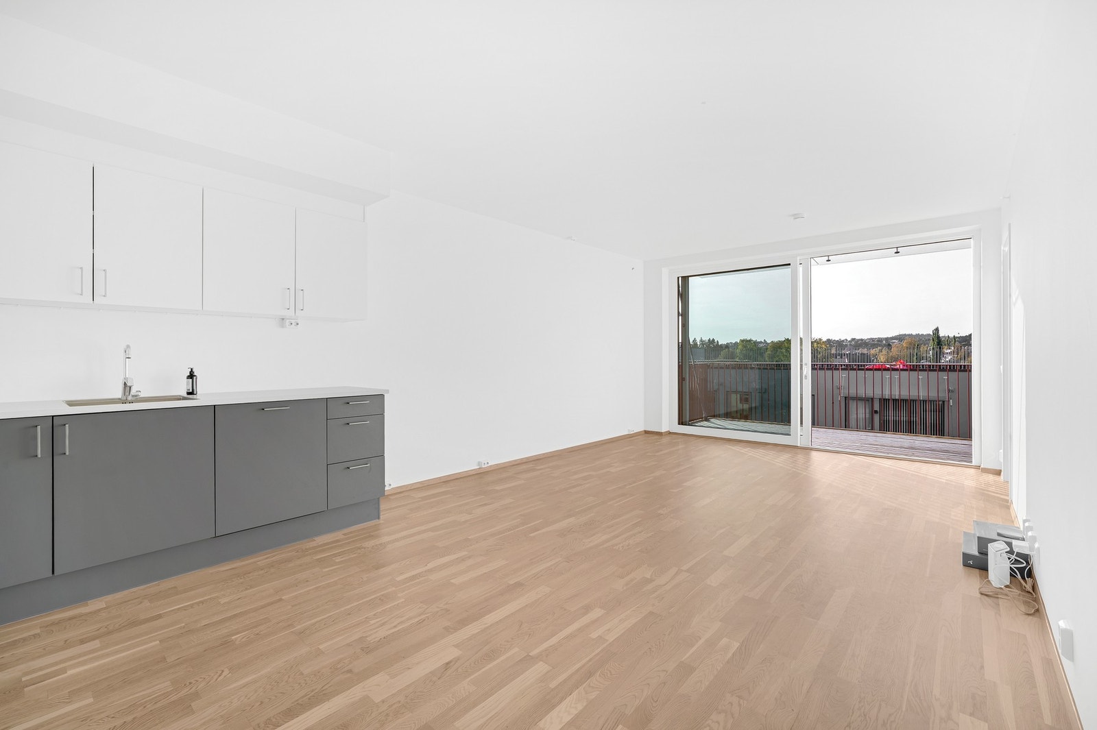 Den praktiske planløsningen åpner for flere møbleringsmuligheter. Galleribilde