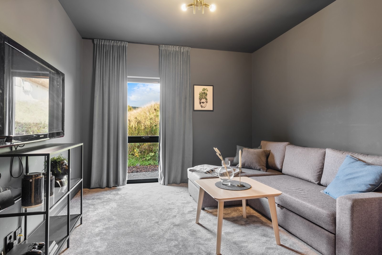 Soverommene innredes enkelt etter familiens behov og ønsker. Galleribilde