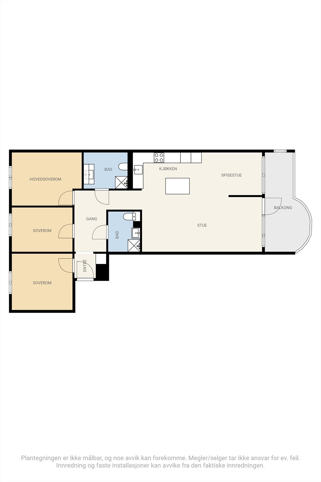 Planskisse - Bli kjent med ditt nye hjem Galleribilde