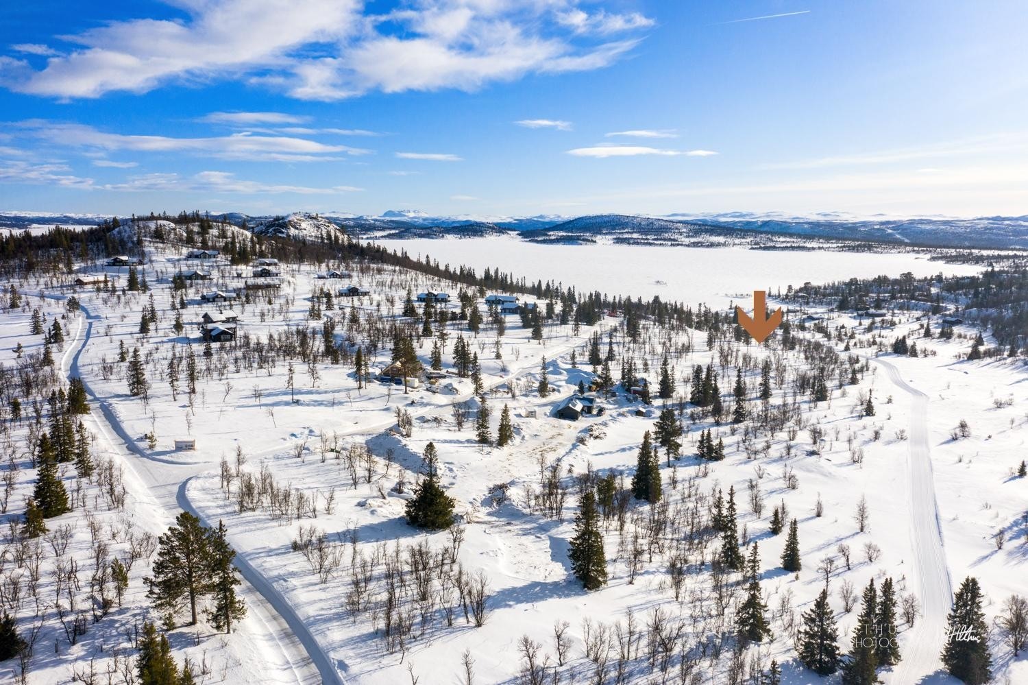 Pilen viser kun ca plassering. Oppfordres til å se på kart og dra på visning. Galleribilde