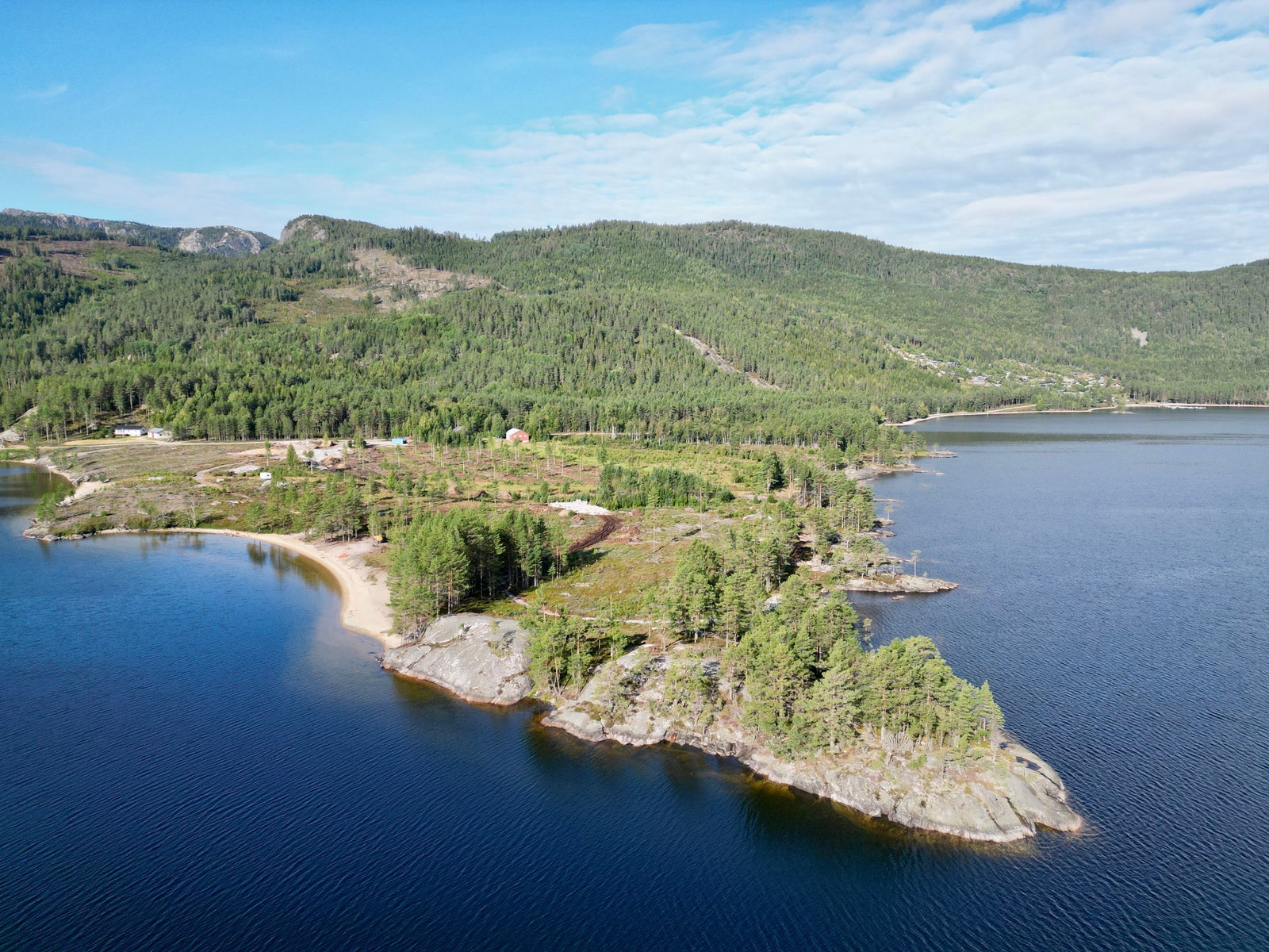 Oversikt tomteområde Galleribilde