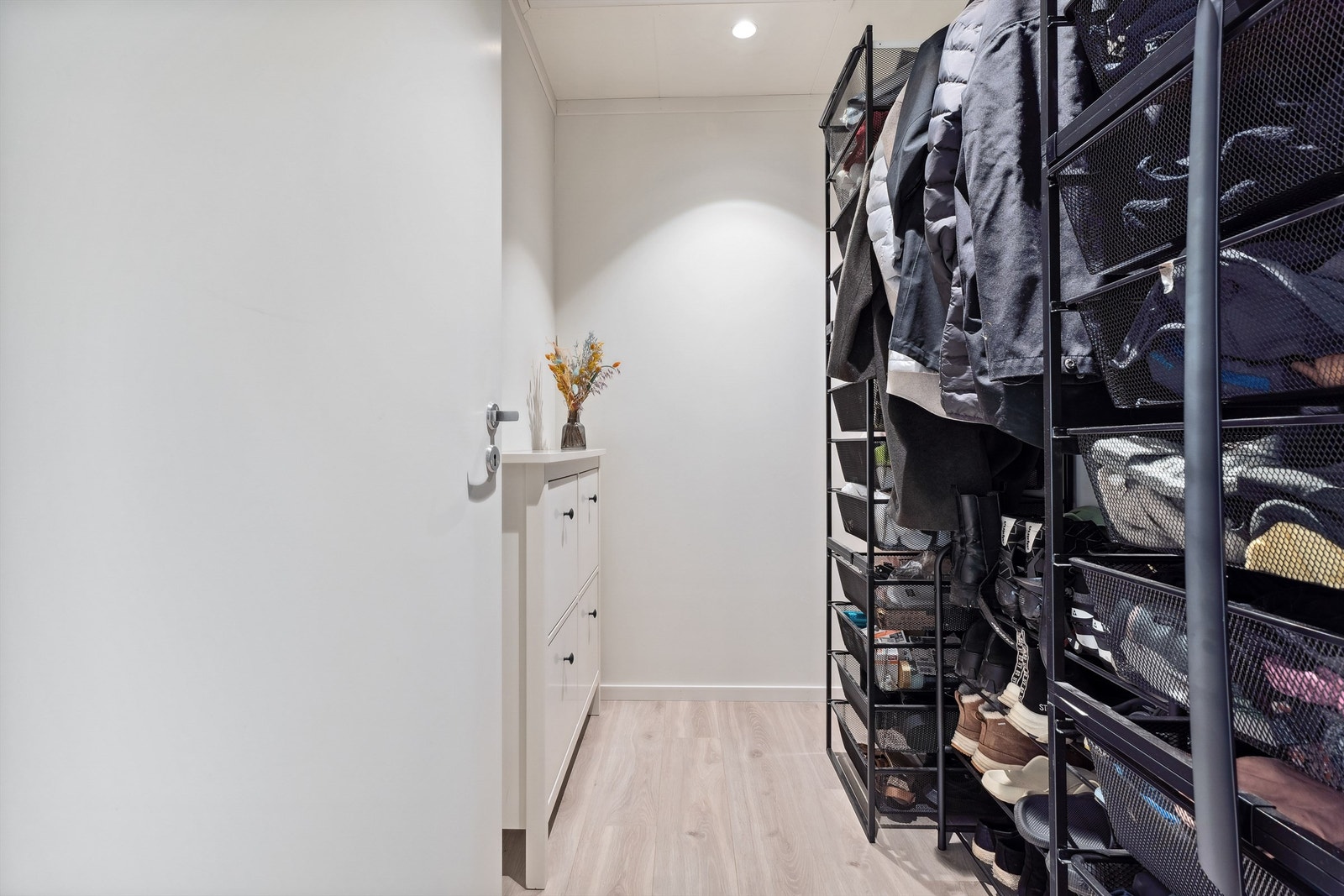 Boden er innredet til garderobe Galleribilde