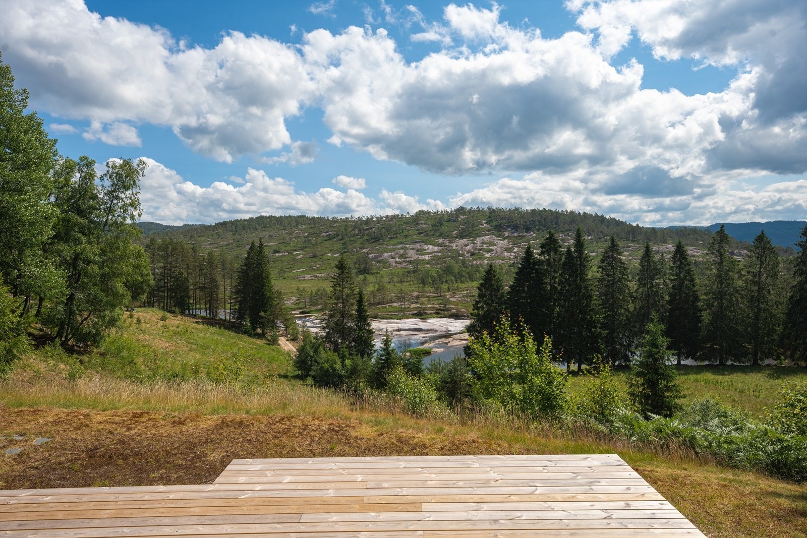 Flott utsikt Galleribilde