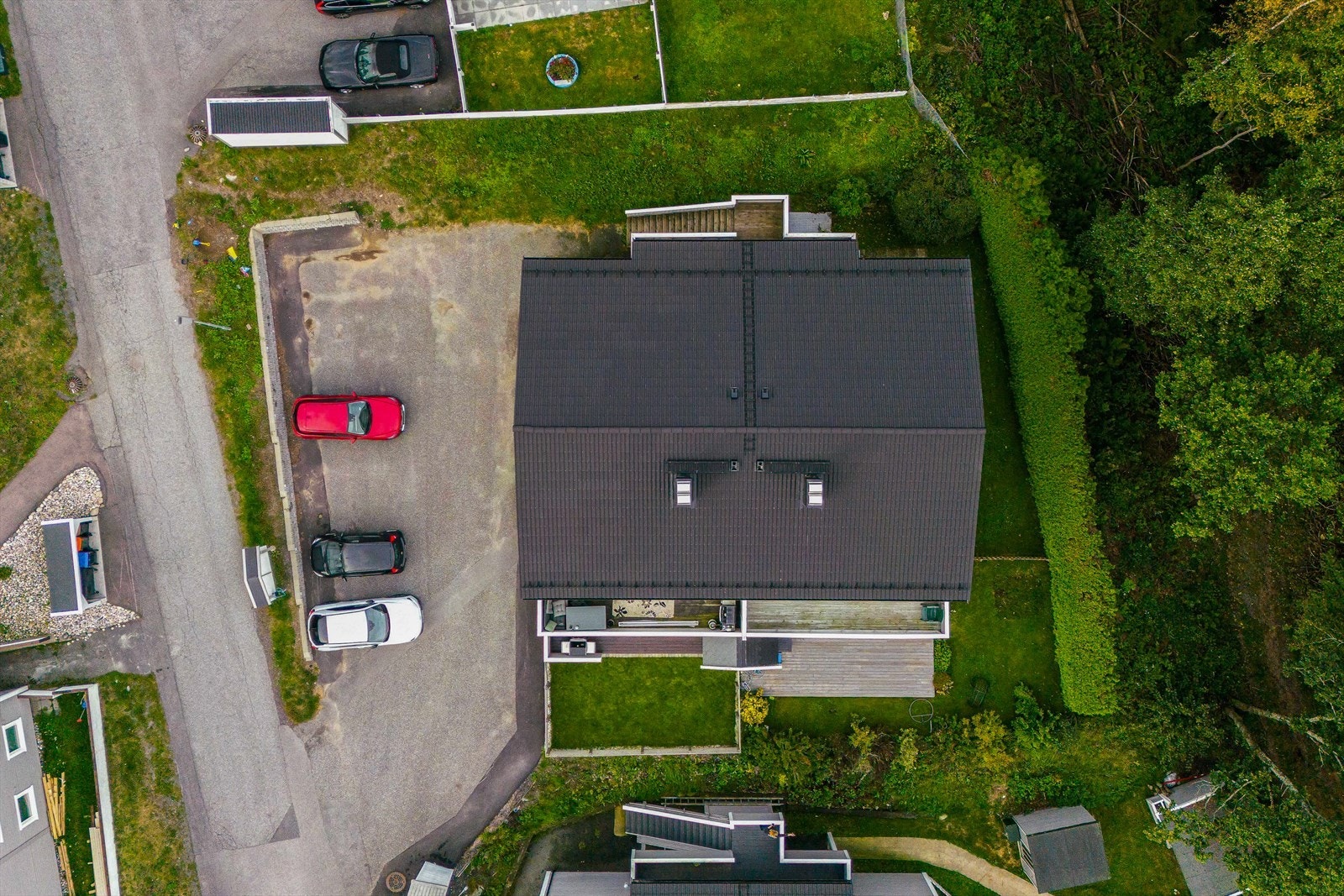 Dronefoto Galleribilde