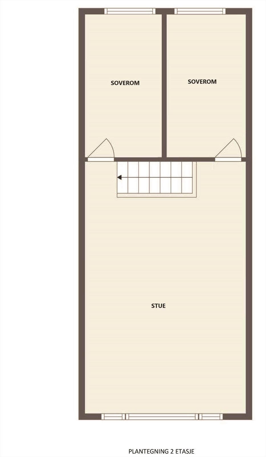 Plantegning 2 etasje Galleribilde