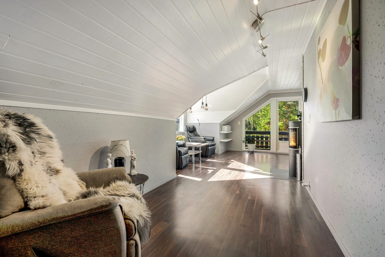 Loftstue Galleribilde