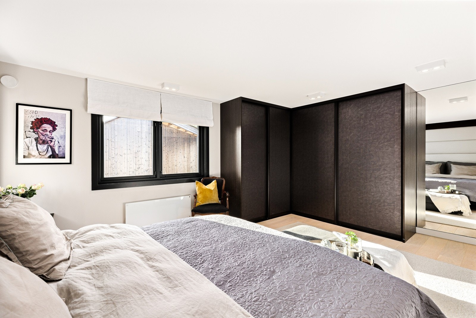 Soverom 1: Her er det god plass til forskjellig møblement! Galleribilde