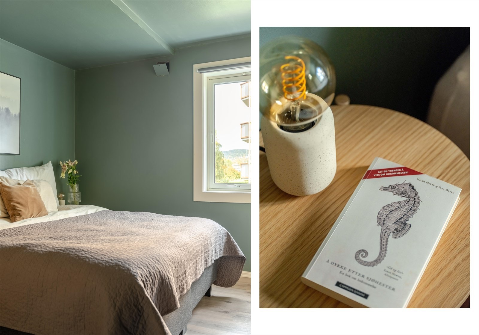 Neste stopp på veien er det koselige soverommet, som er både stort og innbydende. Galleribilde