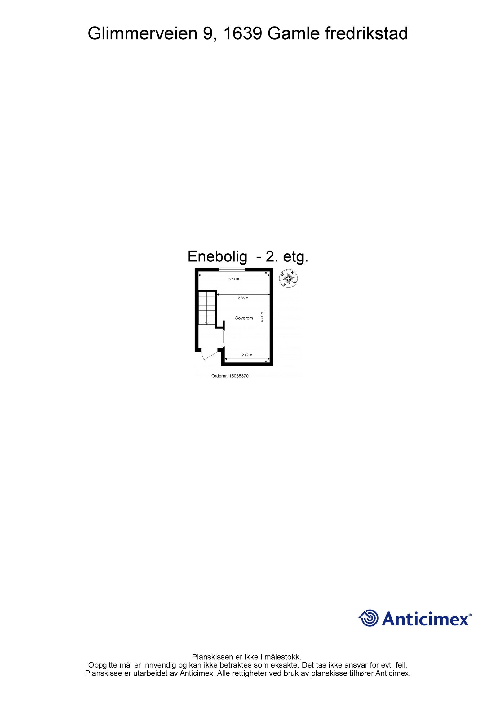 Plantegning 2. Etasje Galleribilde