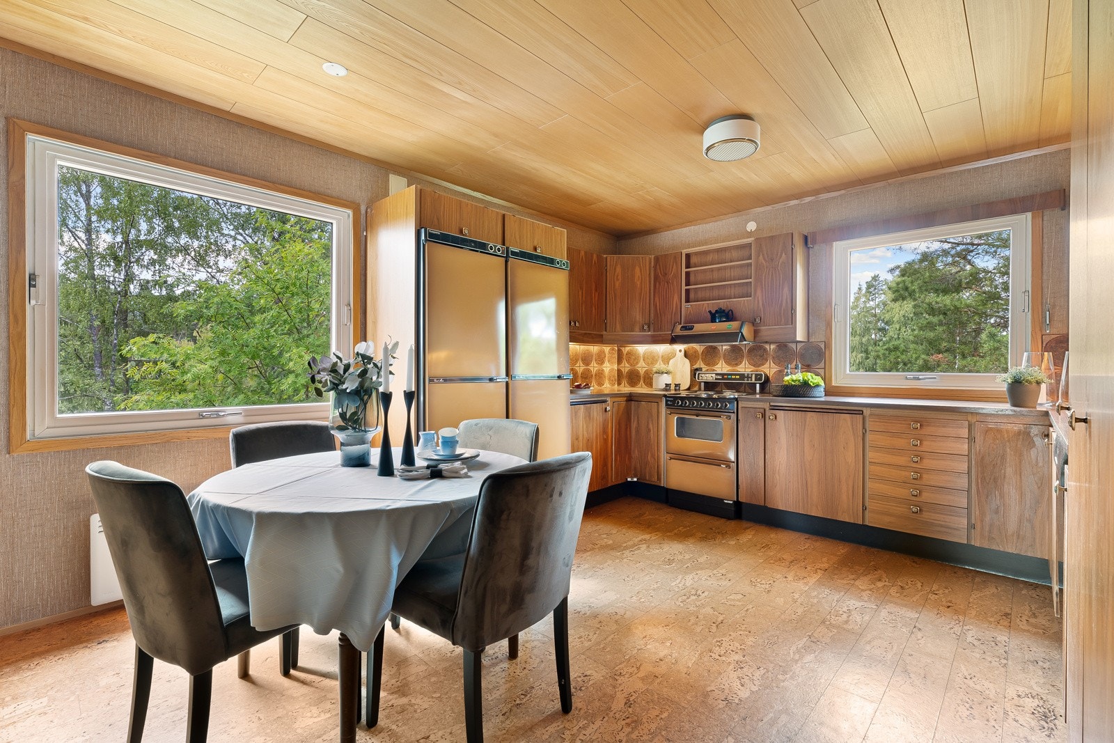 Hjørnekjøkken av god størrelse Galleribilde