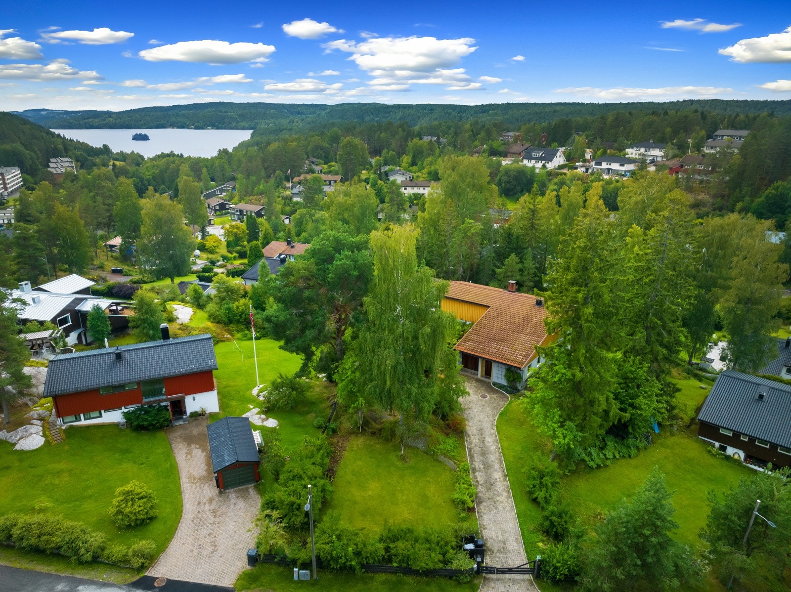 Eiendommen mot bl.a. Gjersjøen Galleribilde