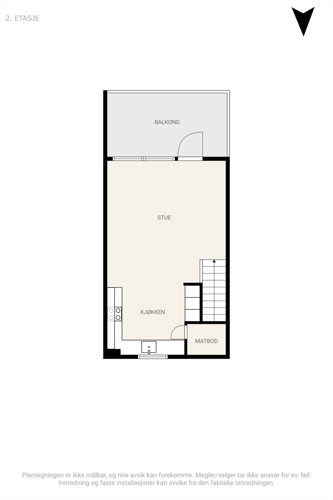 Plantegning 2. etasje. Galleribilde