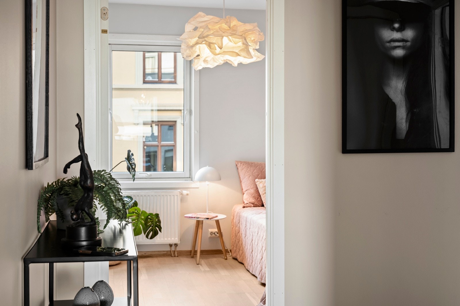 Soverommene ligger vegg i vegg. Galleribilde