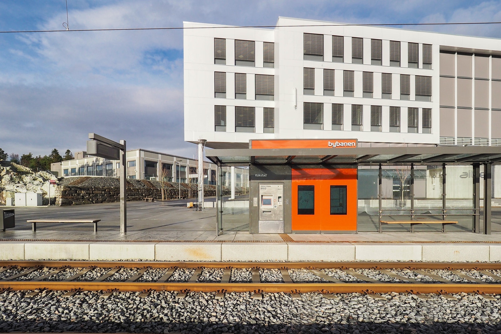 Kokstad bybanestopp Galleribilde