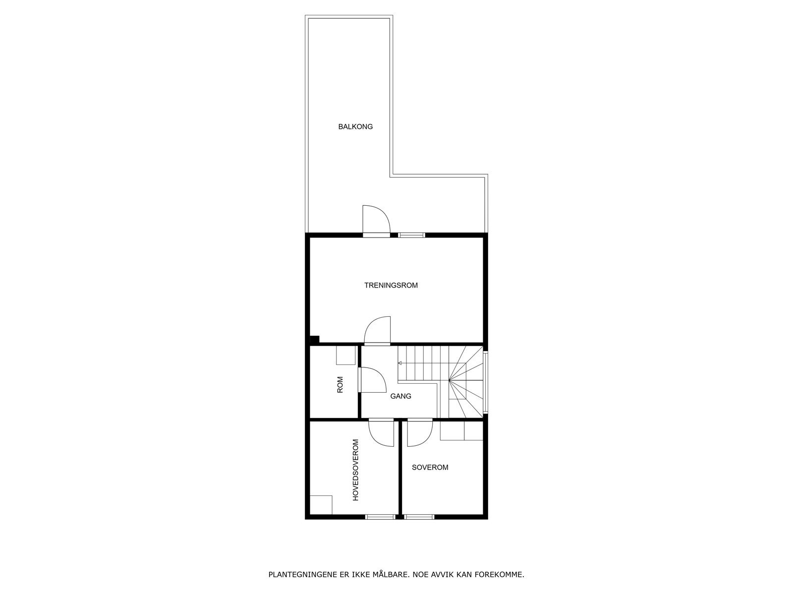 Plantegning for 2.etasje. Galleribilde