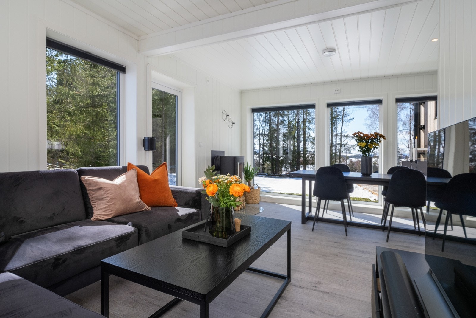 Her er det også plass til sofagruppe. Galleribilde